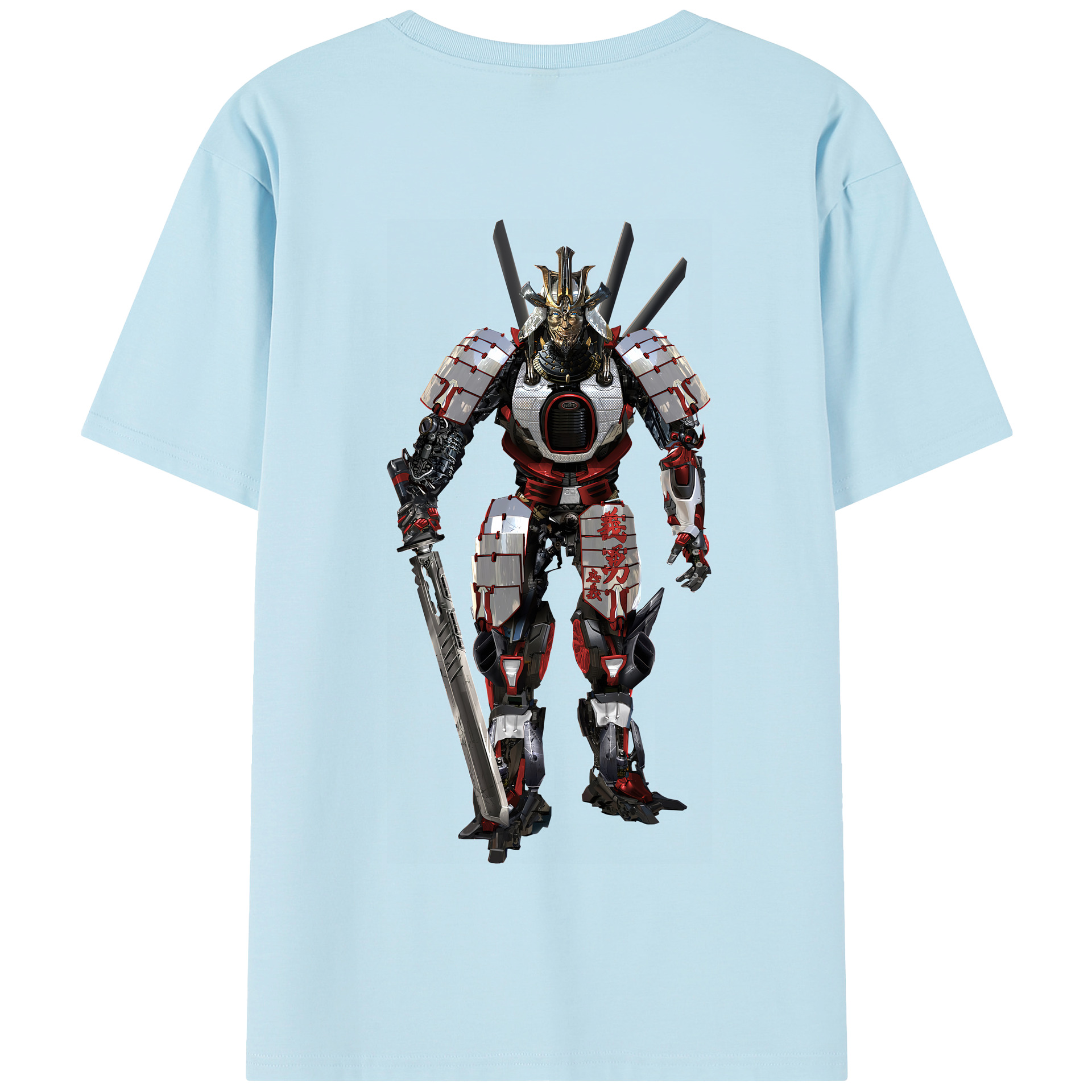 （画像用） Transformers トランスフォーマー 綿100％半袖Tシャツ（背面プリント）